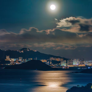 Hong Kong Island from Discovery Bay 02